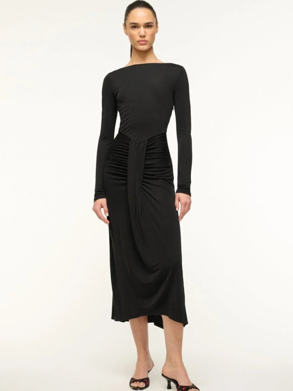 Staud Gres Long Sleeve Dress